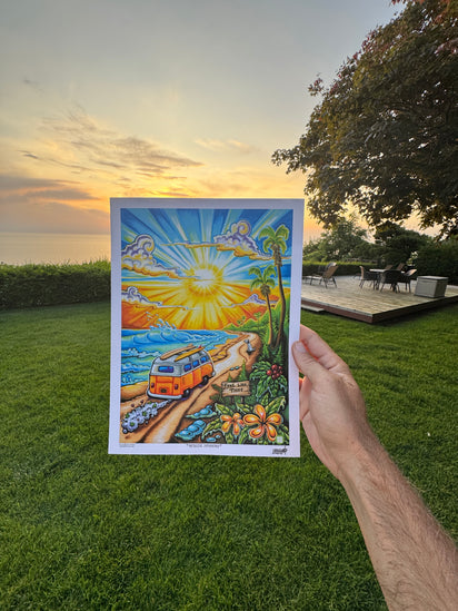 Drew Brophy Sublime Morning Print