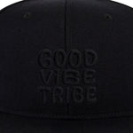 Black/Black Flat Brim