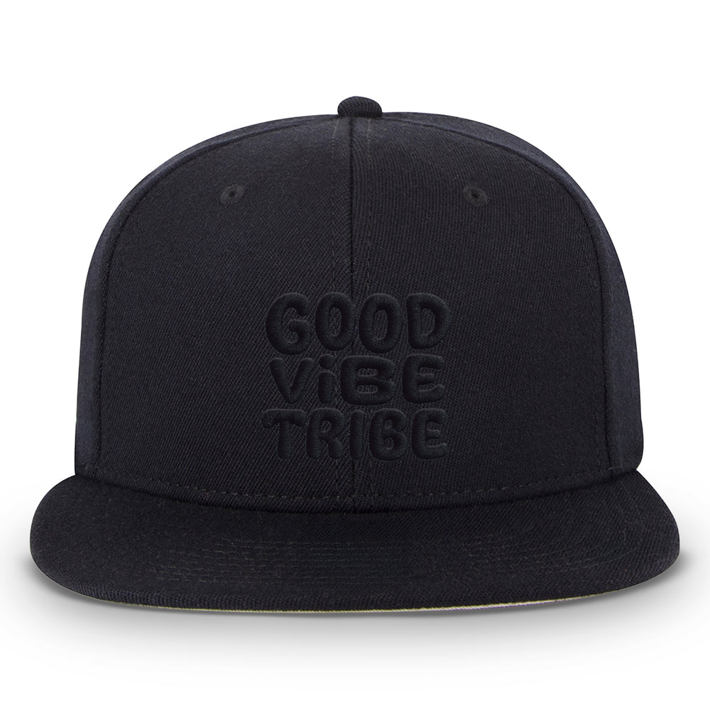Black/Black Flat Brim